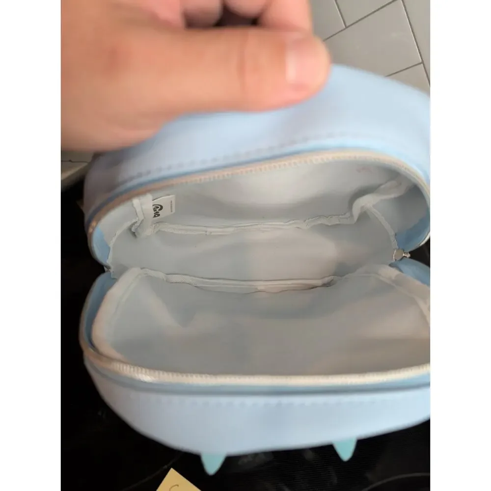 Bluey Peek-A-Boo Mini Backpack Light Blue Toddler Kids Travel Daycare Bag